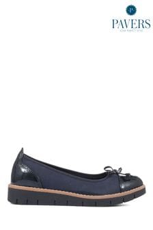 حذاء باليرينا أزرق نسائي من Pavers (T30999) | 223 ر.س