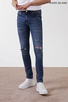 River Island Blue Skinny Jeans (T33785) | CA$122