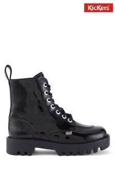 Kickers Black Kizziie Higher Boots (T33943) | $190
