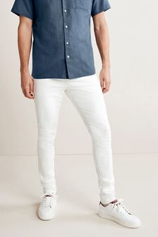 White Super Skinny Fit Essential Stretch Jeans (T35791) | 12 €