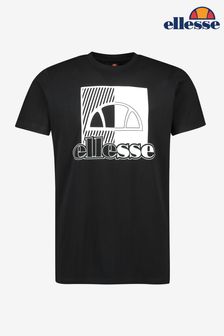 Ellesse Black Chamuel Logo T-Shirt (T35978) | 12 BD