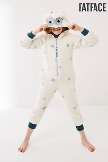Бежевый пижамный комбинезон с совой FatFace (T36266) | 1 198 грн