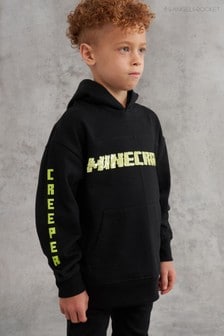 Angel & Rocket Minecraft Kapuzensweatshirt, Schwarz (T36551) | 18 € - 20 €