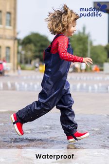 Muddy Puddles Recycled Originals Waterproof Dungarees (T36618) | €33 - €35