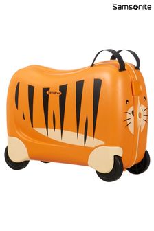 Orange mit Tiger - Samsonite Kinder Dreamrider Koffer (T36861) | 114 €