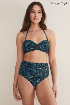 Phase Eight Blue Animal Bikini Bottoms (T36924) | 19 €