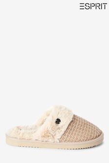 Esprit Natural Knitted Mules