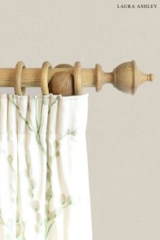 Laura Ashley Washed Oak Haywood Curtain Pole (T38293) | 13 € - 302 €