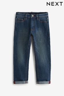 Blue Vintage Regular Fit Cotton Rich Stretch Jeans (3-17yrs) (T40068) | €17 - €24