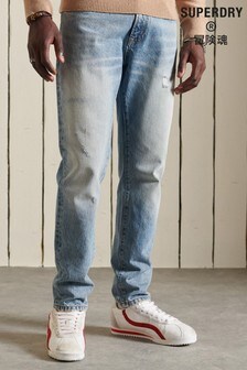 ג'ינסים של Superdry דגם Taper בכחול (T40197) | ‏303 ₪