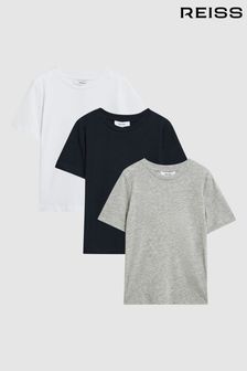 Reiss Black Bless Junior T-Shirts 3 Pack (T40747) | kr415