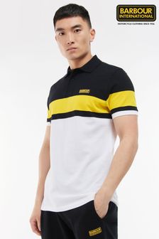 Barbour® International Attach Polo-Shirt, Weiß (T40921) | 27 €