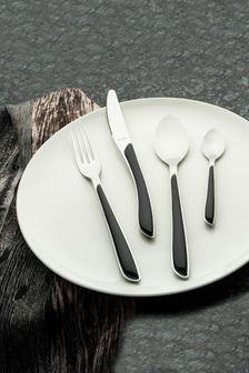 Amefa Black Eclat 24 Piece Cutlery Set (T41394) | €45