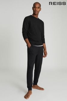 Reiss Charcoal Ward Jersey Tracksuit Joggers (T43532) | $120