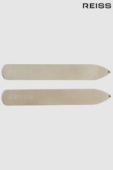 Reiss Silver Ardley Metal Collar Stays (T44744) | AED274