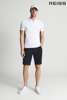 Navy - Reiss Fairway Golf Performance Slim Fit Shorts (T44752) | kr2 010