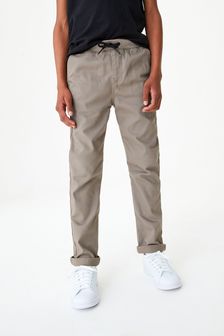 Neutral Regular Fit Rib Waist Pull-On Trousers (3-16yrs) (T44832) | €19 - €25