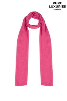 野蘭花粉色 - Pure Luxuries London Bristol 100%美利奴羊毛圍巾 (T45270) | NT$1,630