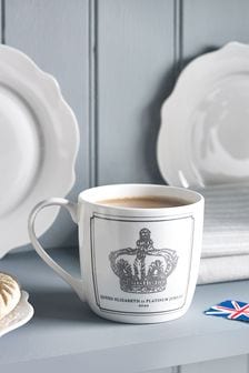 Grey Jubilee Crown Mug (T45301) | $10