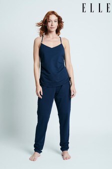 ELLE Blue Loungewear Tie Detail Cami Top (T45515) | 34 €