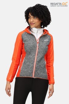 Regatta Womens Orange Garn II Full Zip Softshell Jacket (T45984) | $104