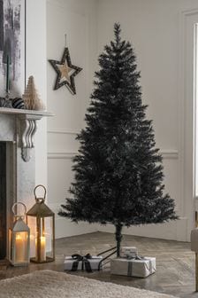 Black 6ft Artificial Christmas Tree (T46039) | €120