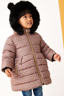 Camel Shower Resistant Printed Padded Coat (3mths-7yrs) (T46048) | €42 - €47