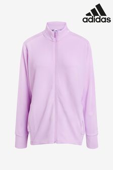 adidas Purple Golf Textured Full-Zip Jacket (T46830) | $76