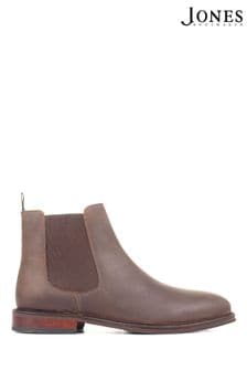 Jones Bootmaker Mens Debden Leather Chelsea Boots (T46952) | SGD 213