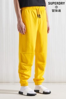 Superdry Unisex Yellow Limited Edition SDX Box Drop Joggers (T47038) | $66
