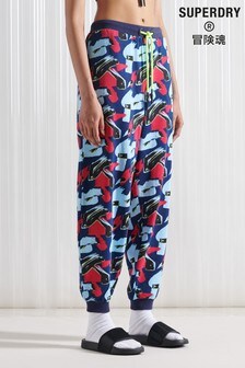 Superdry Unisex Natural SDX Limited Edition All Over Print Joggers (T47039) | 54 €
