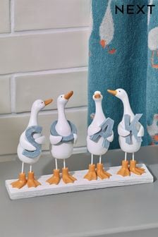 White Geese Soak Ornament (T47382) | AED115