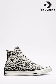 Converse Animal Print High Top Trainers (T47488) | $107
