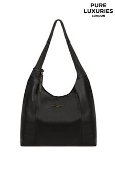 Pure Luxuries London Nina Leather Shoulder Bag (T47534) | ₪ 186