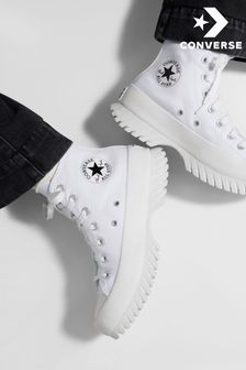 Converse Chuck Taylor All Star Lugged Winter Wanderstiefel mit Plateausohle, Weiß (T47813) | 114 €