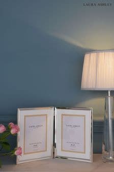Laura Ashley Silver Boxed Silver Double Picture Frame (T47945) | €47