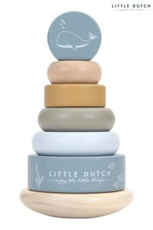 Little Dutch Blue Rocking Ring Stacker Toy (T48213) | €20