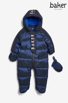 Baker By Ted Baker Navy Snowsuit (T48218) | BGN153 - BGN159