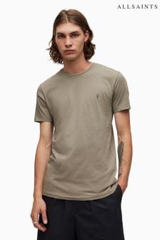 AllSaints Grey Tonic Crew T-Shirt (T48652) | OMR17