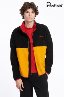 Penfield Jacke aus Polarfleece mit Blockfarben, Schwarz (T49011) | 108 €