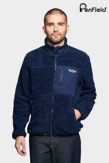 Penfield Blue Bear Outdoor Borg Zip Thru Jacket (T49012) | ₪ 559