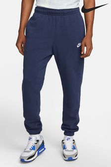 Granatowy - Spodnie dresowe z mankietami Nike Club (T49238) | 315 zł