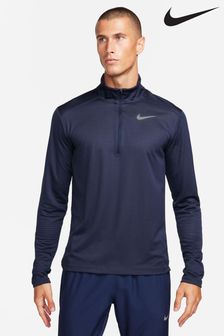 Nike Navy Pacer Half Zip Running Top (T49302) | €55