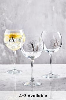 Silver Monogram Glassware Gin Glass (T49448) | €7