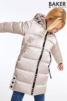 Baker by Ted Baker Champagne Gold Padded Coat (T49516) | $111 - $116