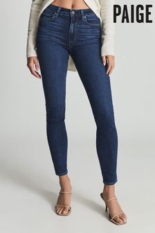 Blau - Paige Margot Ultra-Skinny-Jeans mit hohem Bund (T49832) | 359 €