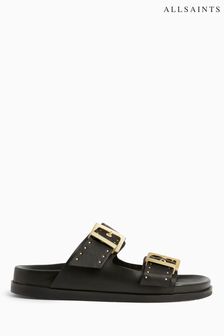 AllSaints Mae Black Sandals (T49846) | ₪ 927