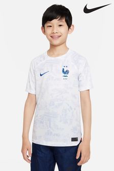 Nike White France Away Stadium Football T-Shirt (T49971) | €74
