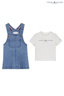 Tommy Hilfiger Baby T-Shirt &  Dungarees Set (T50012) | €34