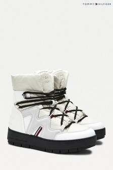 Tommy Hilfiger Natural Hilfiger Snow Boots (T50022) | $231